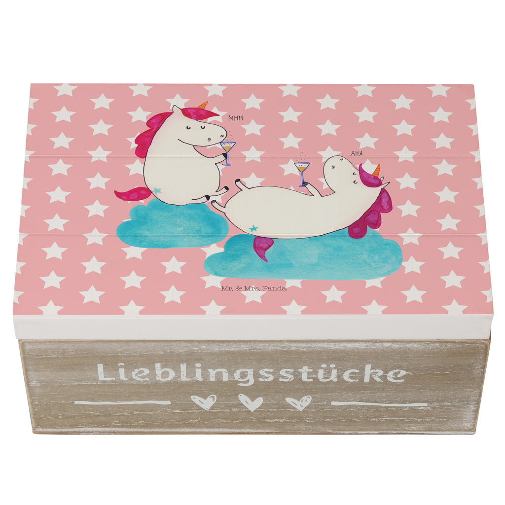 Holzkiste Einhörner Sekt Holzkiste, Kiste, Schatzkiste, Truhe, Schatulle, XXL, Erinnerungsbox, Erinnerungskiste, Dekokiste, Aufbewahrungsbox, Einhorn, Einhörner, Einhorn Deko, Pegasus, Unicorn, Freundinnen, Freundin, BFF, Sekt, Mädelsabend, Spaß, Party, Korken, Anstoßen, Beste