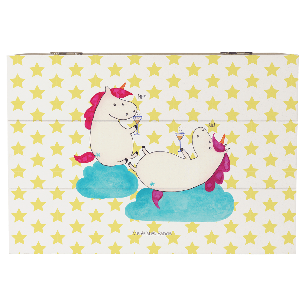 Holzkiste Einhörner Sekt Holzkiste, Kiste, Schatzkiste, Truhe, Schatulle, XXL, Erinnerungsbox, Erinnerungskiste, Dekokiste, Aufbewahrungsbox, Einhorn, Einhörner, Einhorn Deko, Pegasus, Unicorn, Freundinnen, Freundin, BFF, Sekt, Mädelsabend, Spaß, Party, Korken, Anstoßen, Beste