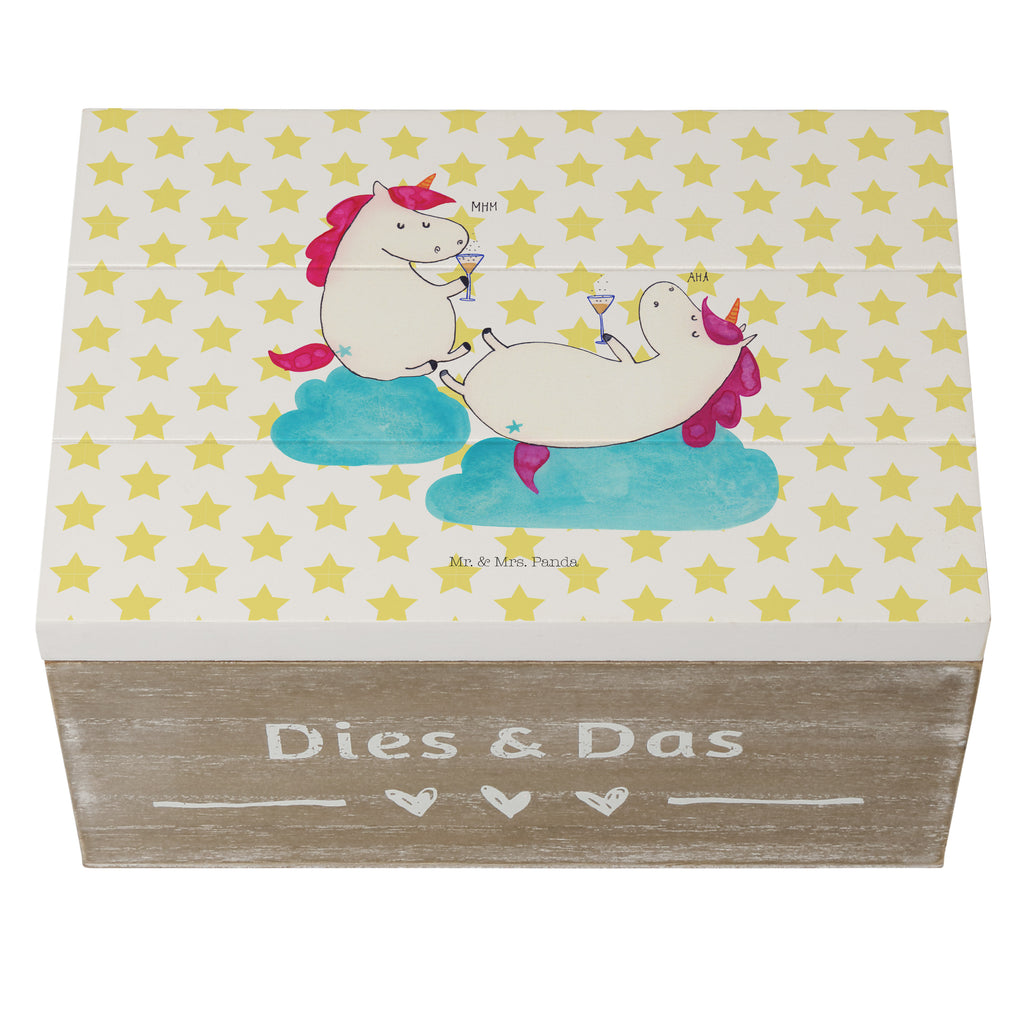 Holzkiste Einhörner Sekt Holzkiste, Kiste, Schatzkiste, Truhe, Schatulle, XXL, Erinnerungsbox, Erinnerungskiste, Dekokiste, Aufbewahrungsbox, Einhorn, Einhörner, Einhorn Deko, Pegasus, Unicorn, Freundinnen, Freundin, BFF, Sekt, Mädelsabend, Spaß, Party, Korken, Anstoßen, Beste