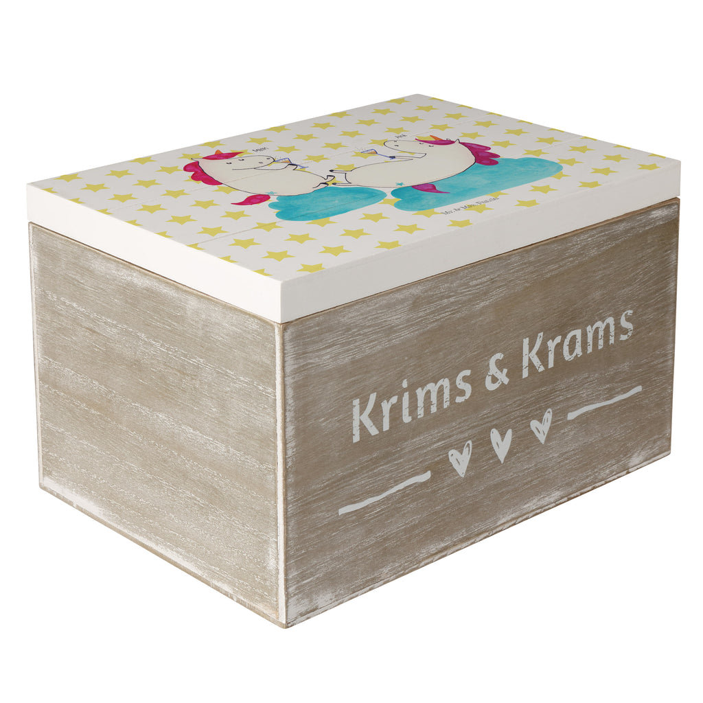 Holzkiste Einhörner Sekt Holzkiste, Kiste, Schatzkiste, Truhe, Schatulle, XXL, Erinnerungsbox, Erinnerungskiste, Dekokiste, Aufbewahrungsbox, Einhorn, Einhörner, Einhorn Deko, Pegasus, Unicorn, Freundinnen, Freundin, BFF, Sekt, Mädelsabend, Spaß, Party, Korken, Anstoßen, Beste