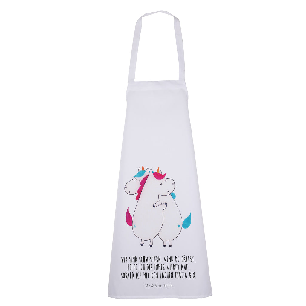 Kochschürze Einhörner Umarmen Schürze, Backschürze, Küchenschürze, Grillschürze, Latzschürze, Einhorn, Einhörner, Einhorn Deko, Pegasus, Unicorn, Freundinnen, Freundin, BFF, Schwester, Schwestern, Familie, Geschwister, Sister, Liebe