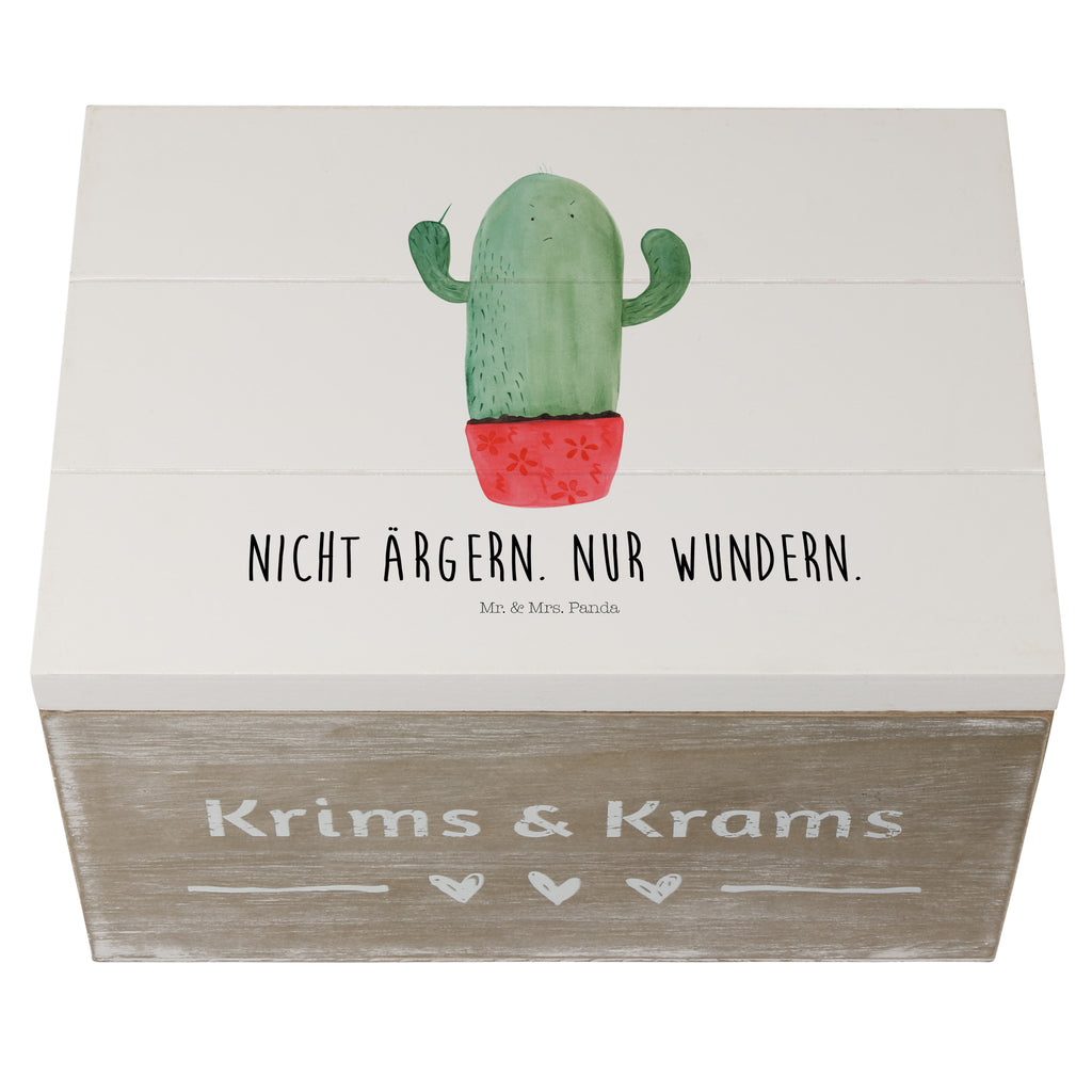 Holzkiste Kaktus wütend Holzkiste, Kiste, Schatzkiste, Truhe, Schatulle, XXL, Erinnerungsbox, Erinnerungskiste, Dekokiste, Aufbewahrungsbox, Kaktus, Kakteen, ärgern, Büro, Schule, Büroalltag, Chefin, Kollege, Kollegin, wütend