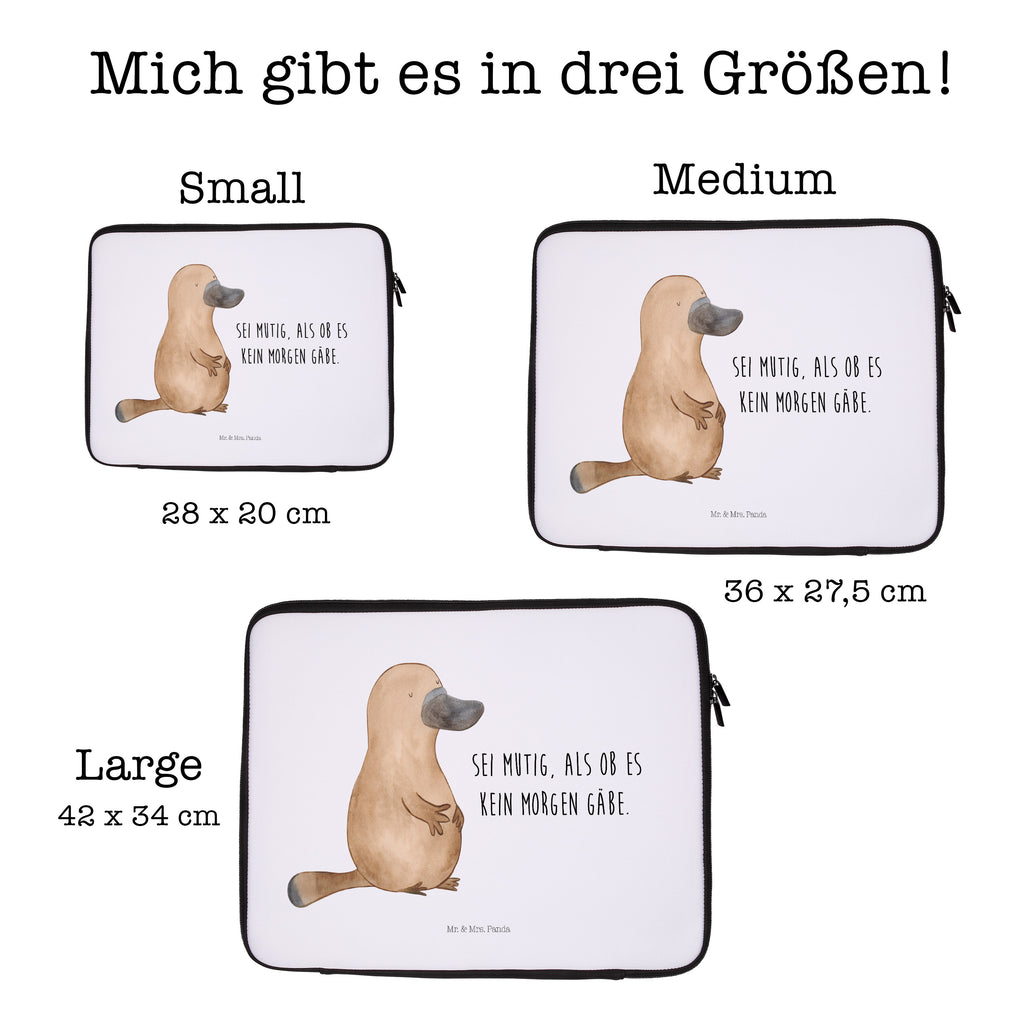 33 x 42 Notebook Tasche Schnabeltier mutig Notebook Tasche, Laptop, Computertasche, Tasche, Schutzhülle, Meerestiere, Meer, Urlaub, Schnabeltier, Mut, mutig, Lebensweisheit, Schnabeltiere, Motivation, Training, Büro, Arbeit, Neuanfang, Neustart, Weltreise, Raodtrip