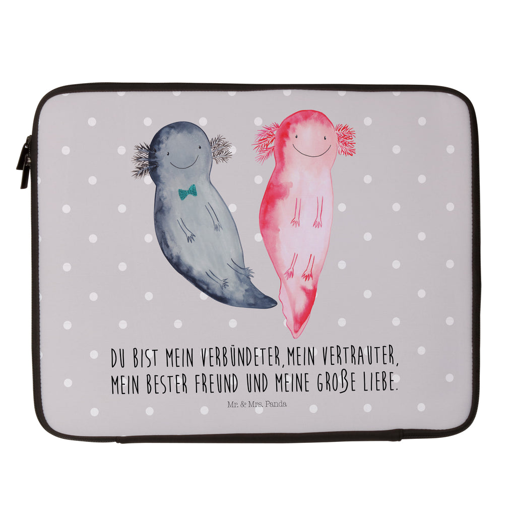 20 x 28 Notebook Tasche  Axolotl Axel+Lotte Notebook Tasche, Laptop, Computertasche, Tasche, Axolotl, Molch, Axolot, Schwanzlurch, Lurch, Lurche, Liebe, große Liebe, Liebesbeweis, Freund, Verlobter, Ehemann, Jahrestag, Valentinstag
