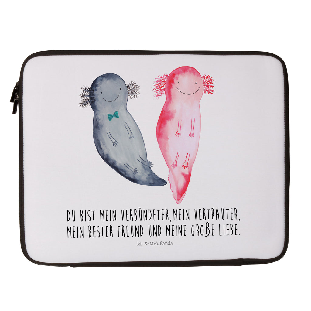 20 x 28 Notebook Tasche  Axolotl Axel+Lotte Notebook Tasche, Laptop, Computertasche, Tasche, Axolotl, Molch, Axolot, Schwanzlurch, Lurch, Lurche, Liebe, große Liebe, Liebesbeweis, Freund, Verlobter, Ehemann, Jahrestag, Valentinstag