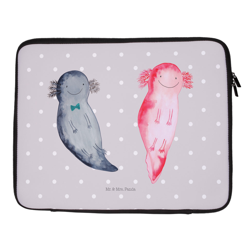 20 x 28 Notebook Tasche  Axolotl Axel+Lotte Notebook Tasche, Laptop, Computertasche, Tasche, Axolotl, Molch, Axolot, Schwanzlurch, Lurch, Lurche, Liebe, große Liebe, Liebesbeweis, Freund, Verlobter, Ehemann, Jahrestag, Valentinstag