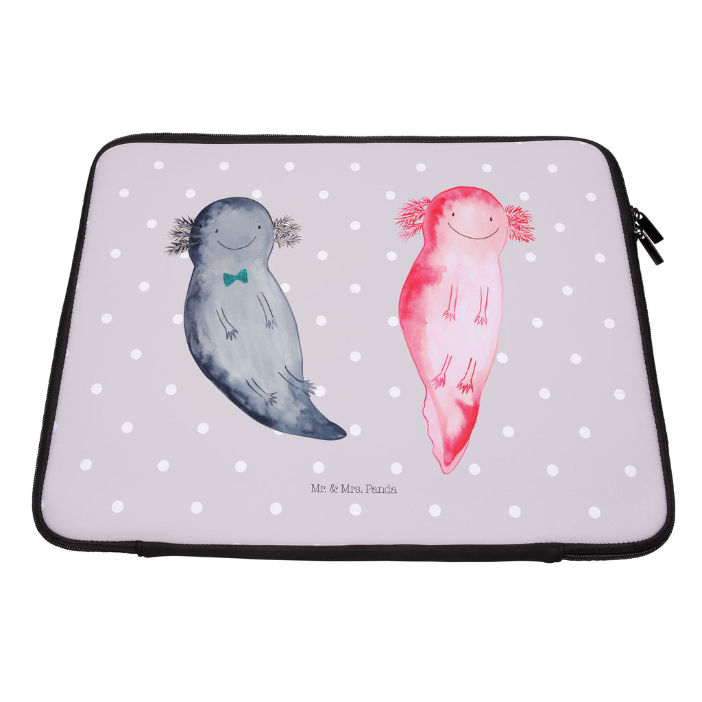 20 x 28 Notebook Tasche  Axolotl Axel+Lotte Notebook Tasche, Laptop, Computertasche, Tasche, Axolotl, Molch, Axolot, Schwanzlurch, Lurch, Lurche, Liebe, große Liebe, Liebesbeweis, Freund, Verlobter, Ehemann, Jahrestag, Valentinstag