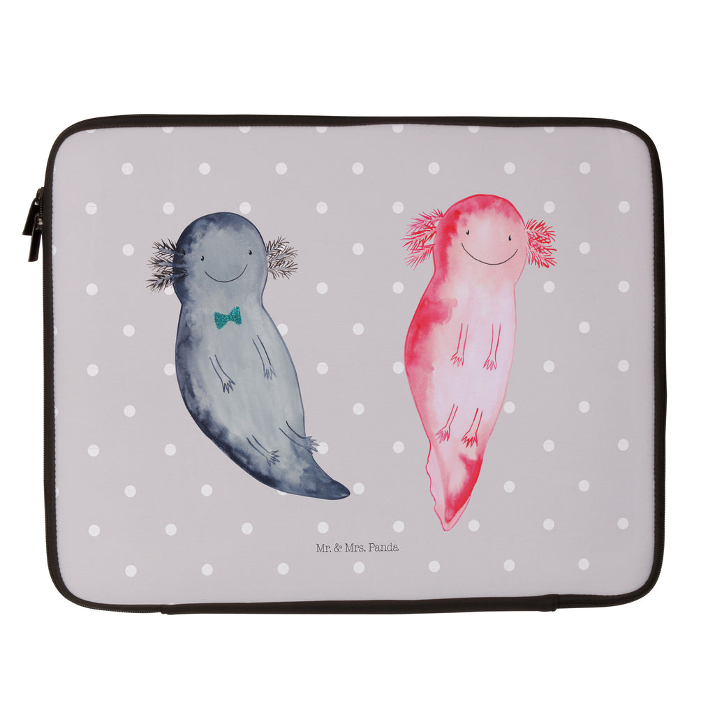 20 x 28 Notebook Tasche  Axolotl Axel+Lotte Notebook Tasche, Laptop, Computertasche, Tasche, Axolotl, Molch, Axolot, Schwanzlurch, Lurch, Lurche, Liebe, große Liebe, Liebesbeweis, Freund, Verlobter, Ehemann, Jahrestag, Valentinstag