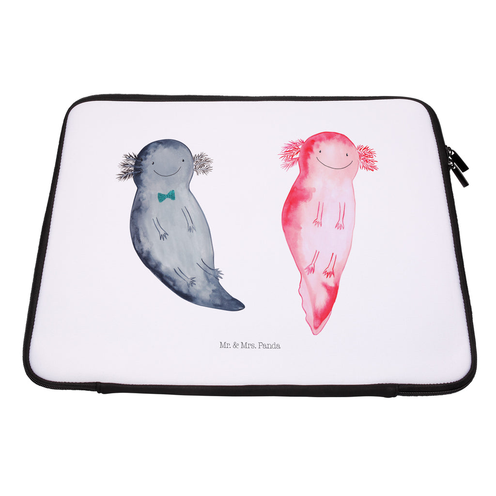 20 x 28 Notebook Tasche  Axolotl Axel+Lotte Notebook Tasche, Laptop, Computertasche, Tasche, Axolotl, Molch, Axolot, Schwanzlurch, Lurch, Lurche, Liebe, große Liebe, Liebesbeweis, Freund, Verlobter, Ehemann, Jahrestag, Valentinstag
