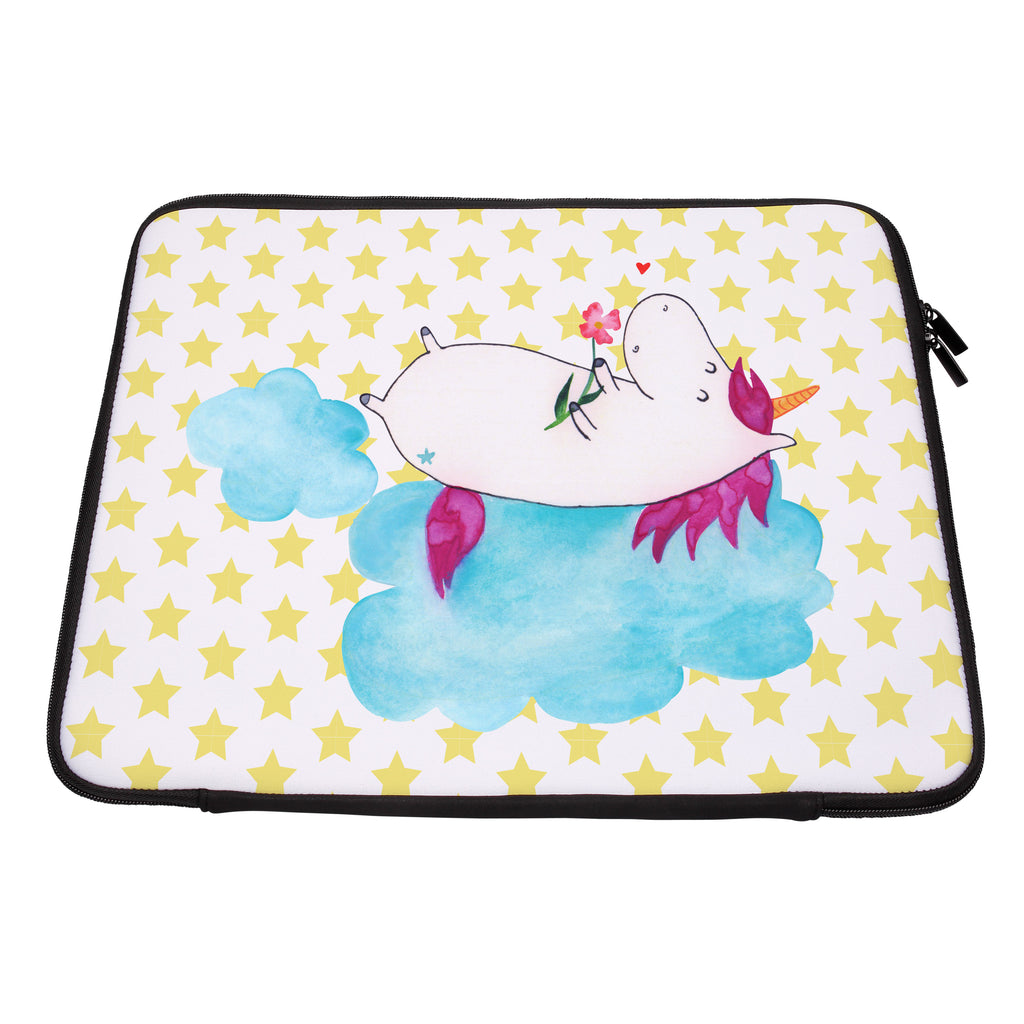 33 x 42 Notebook Tasche Einhorn verliebt auf Wolke Notebook Tasche, Laptop, Computertasche, Tasche, Schutzhülle, Einhorn, Einhörner, Einhorn Deko, Pegasus, Unicorn, verliebt, Liebe, Liebesbeweis, Freundin, Wolke