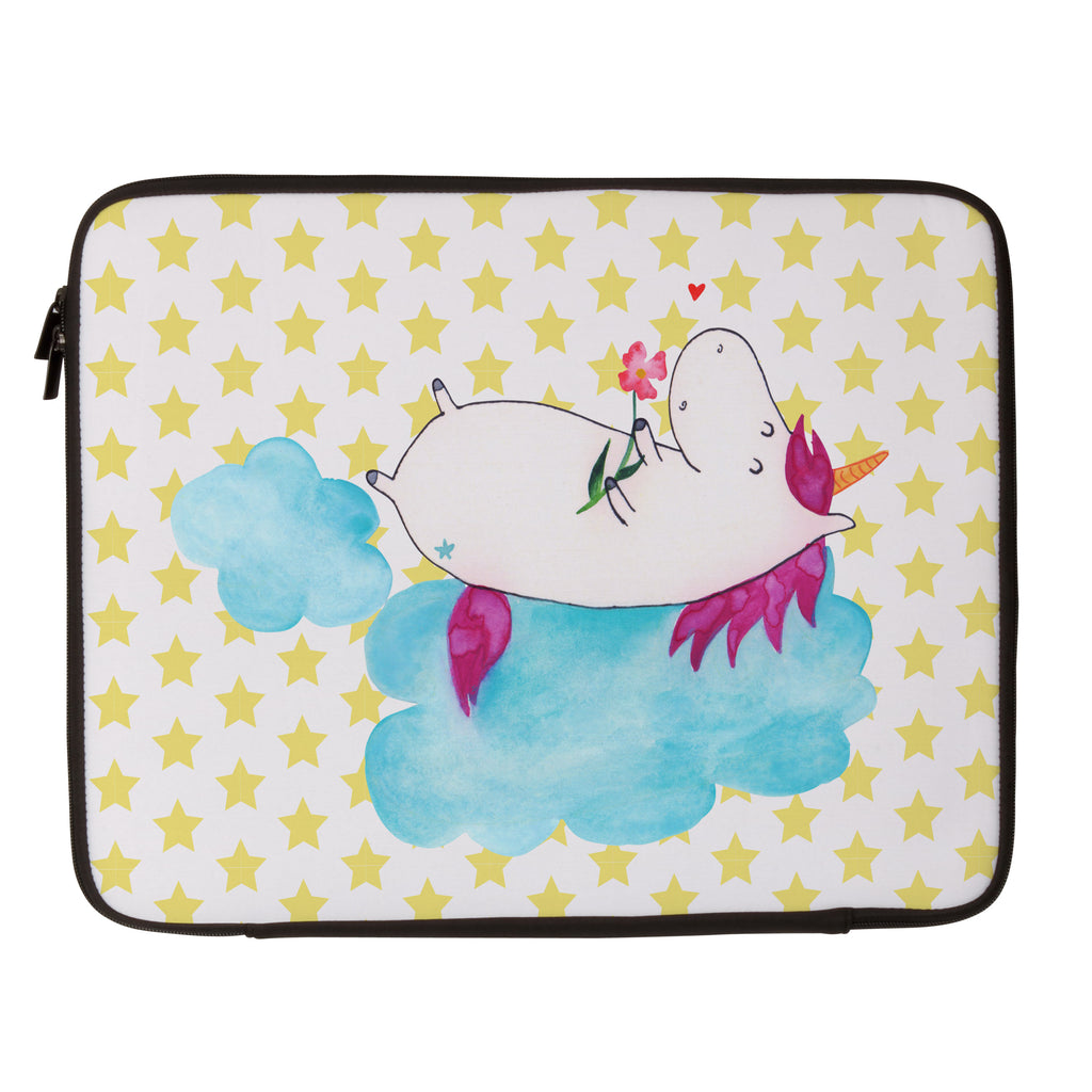 33 x 42 Notebook Tasche Einhorn verliebt auf Wolke Notebook Tasche, Laptop, Computertasche, Tasche, Schutzhülle, Einhorn, Einhörner, Einhorn Deko, Pegasus, Unicorn, verliebt, Liebe, Liebesbeweis, Freundin, Wolke
