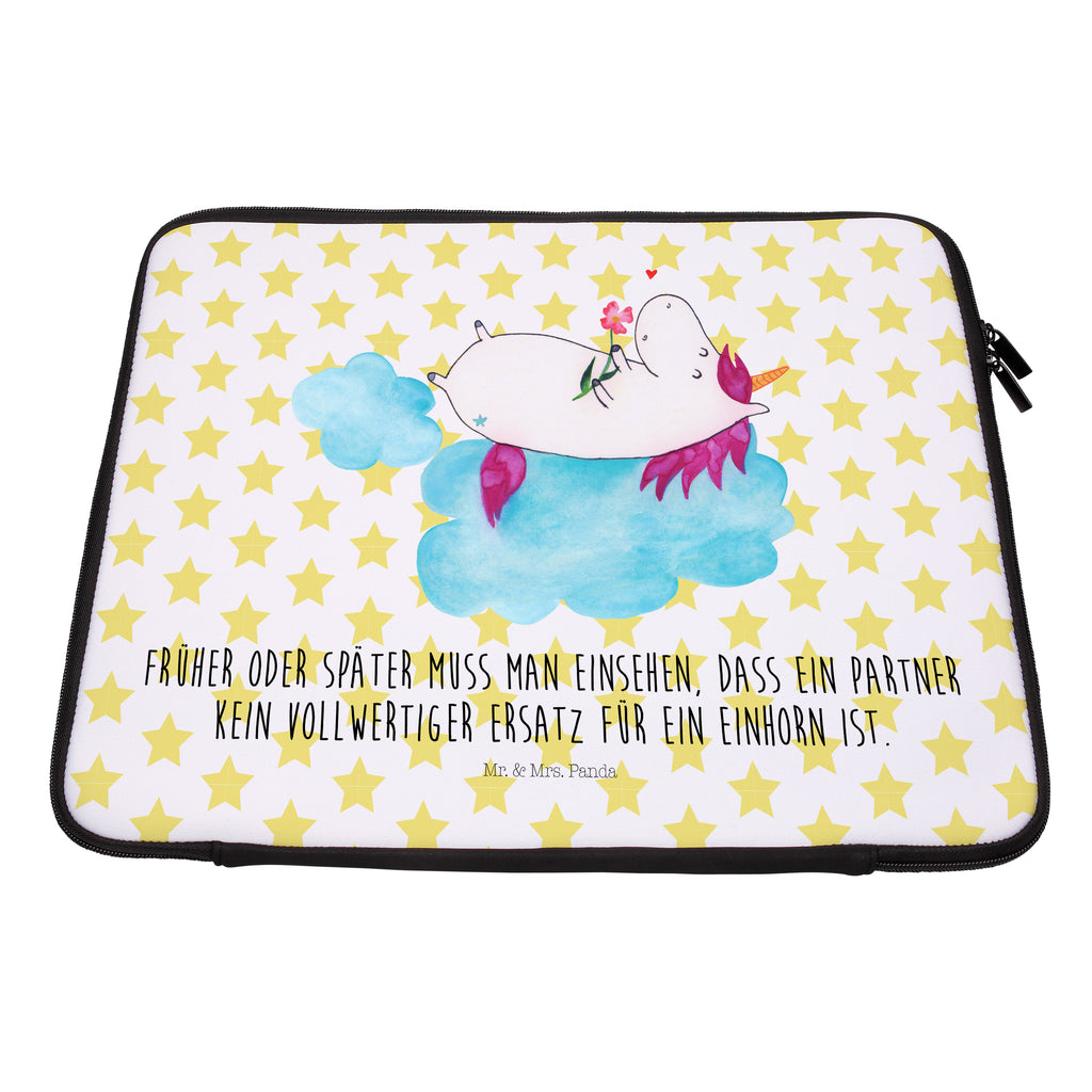 33 x 42 Notebook Tasche Einhorn verliebt auf Wolke Notebook Tasche, Laptop, Computertasche, Tasche, Schutzhülle, Einhorn, Einhörner, Einhorn Deko, Pegasus, Unicorn, verliebt, Liebe, Liebesbeweis, Freundin, Wolke