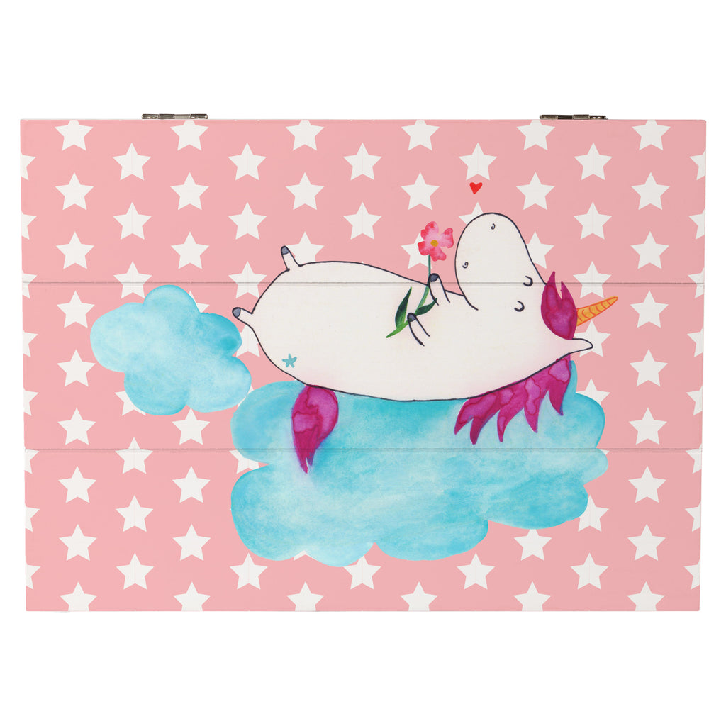 Holzkiste Einhorn verliebt auf Wolke Holzkiste, Kiste, Schatzkiste, Truhe, Schatulle, XXL, Erinnerungsbox, Erinnerungskiste, Dekokiste, Aufbewahrungsbox, Einhorn, Einhörner, Einhorn Deko, Pegasus, Unicorn, verliebt, Liebe, Liebesbeweis, Freundin, Wolke
