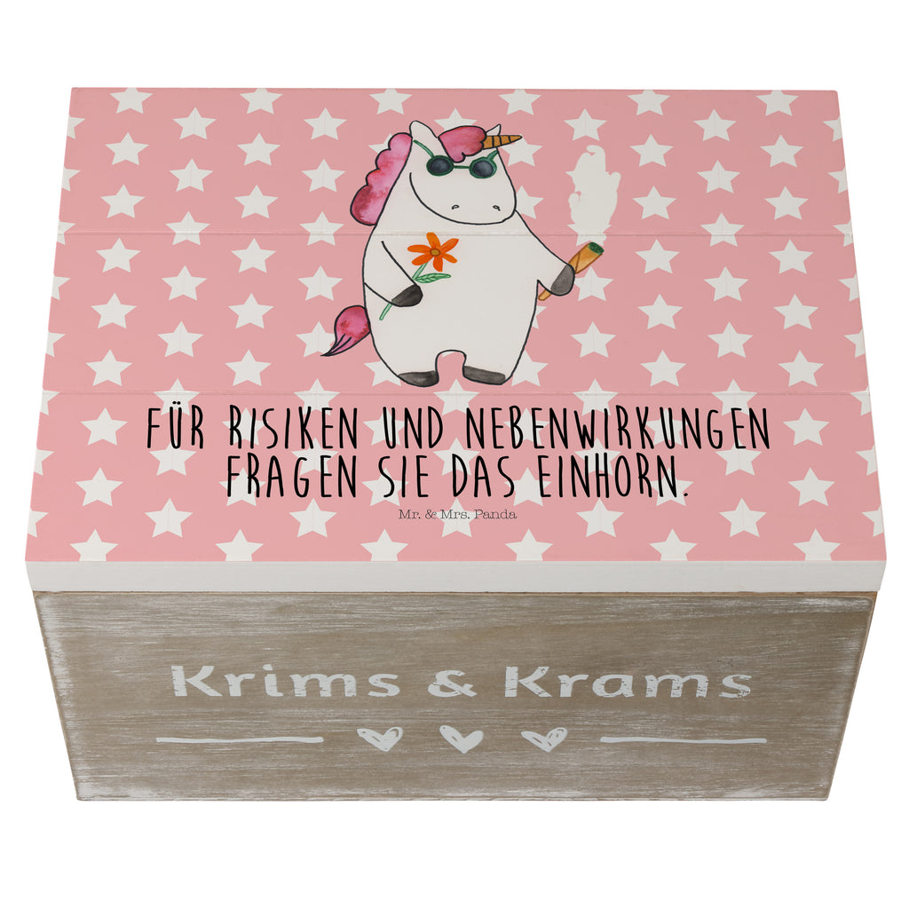 Holzkiste Einhorn Woodstock Holzkiste, Kiste, Schatzkiste, Truhe, Schatulle, XXL, Erinnerungsbox, Erinnerungskiste, Dekokiste, Aufbewahrungsbox, Einhorn, Einhörner, Einhorn Deko, Pegasus, Unicorn, Kiffen, Joint, Zigarette, Alkohol, Party, Spaß. lustig, witzig, Woodstock