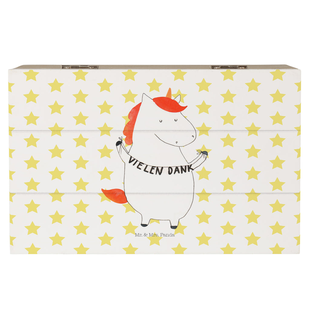 Holzkiste Einhorn Vielen Dank Holzkiste, Kiste, Schatzkiste, Truhe, Schatulle, XXL, Erinnerungsbox, Erinnerungskiste, Dekokiste, Aufbewahrungsbox, Einhorn, Einhörner, Einhorn Deko, Pegasus, Unicorn, Danke, vielen Dank, Dankeschön, Danksagung