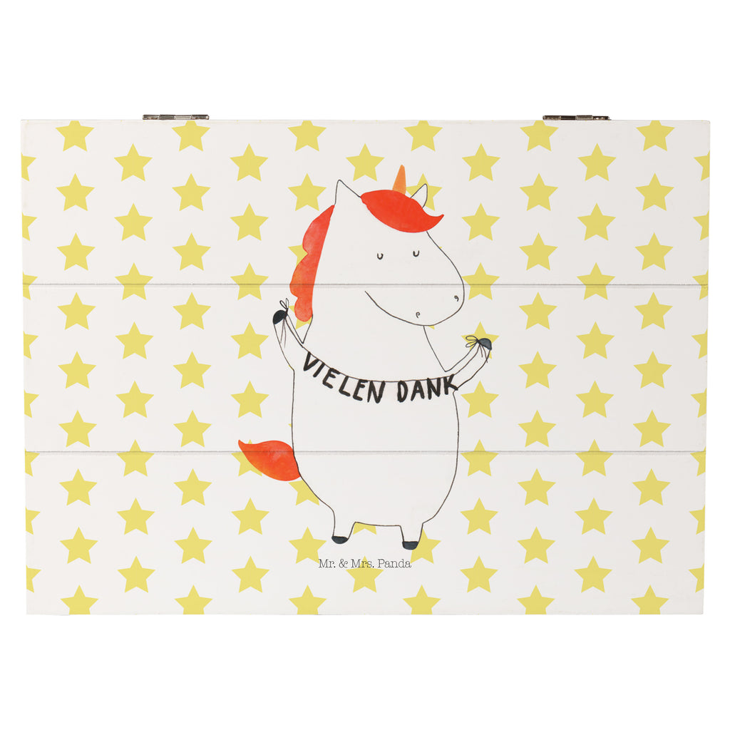 Holzkiste Einhorn Vielen Dank Holzkiste, Kiste, Schatzkiste, Truhe, Schatulle, XXL, Erinnerungsbox, Erinnerungskiste, Dekokiste, Aufbewahrungsbox, Einhorn, Einhörner, Einhorn Deko, Pegasus, Unicorn, Danke, vielen Dank, Dankeschön, Danksagung
