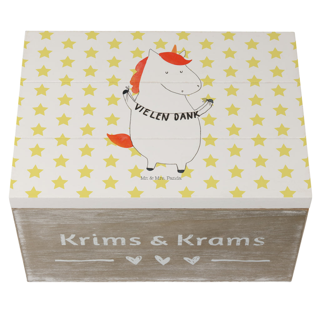 Holzkiste Einhorn Vielen Dank Holzkiste, Kiste, Schatzkiste, Truhe, Schatulle, XXL, Erinnerungsbox, Erinnerungskiste, Dekokiste, Aufbewahrungsbox, Einhorn, Einhörner, Einhorn Deko, Pegasus, Unicorn, Danke, vielen Dank, Dankeschön, Danksagung