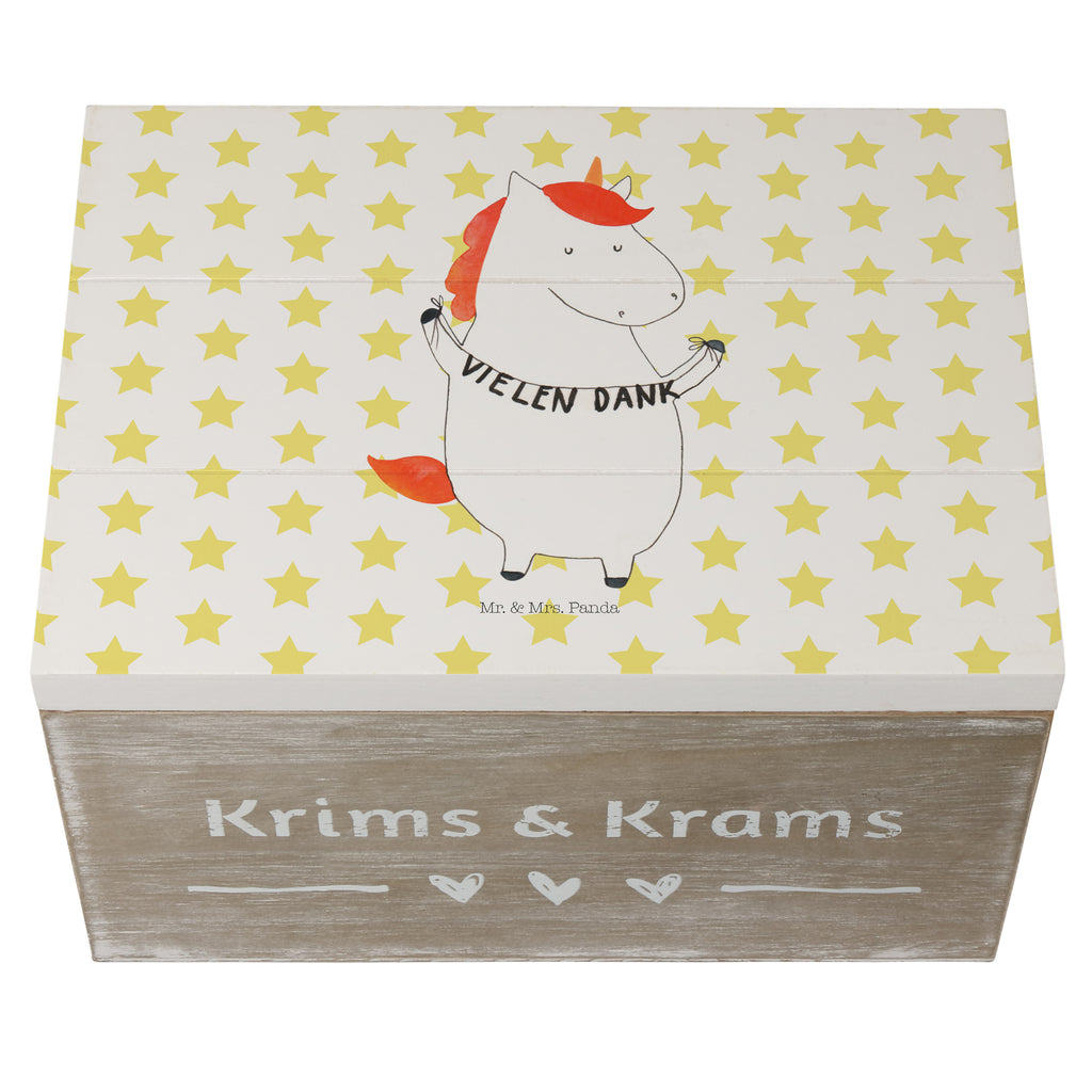 Holzkiste Einhorn Vielen Dank Holzkiste, Kiste, Schatzkiste, Truhe, Schatulle, XXL, Erinnerungsbox, Erinnerungskiste, Dekokiste, Aufbewahrungsbox, Einhorn, Einhörner, Einhorn Deko, Pegasus, Unicorn, Danke, vielen Dank, Dankeschön, Danksagung