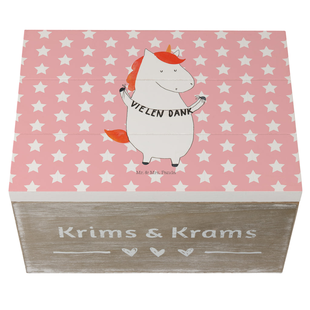 Holzkiste Einhorn Vielen Dank Holzkiste, Kiste, Schatzkiste, Truhe, Schatulle, XXL, Erinnerungsbox, Erinnerungskiste, Dekokiste, Aufbewahrungsbox, Einhorn, Einhörner, Einhorn Deko, Pegasus, Unicorn, Danke, vielen Dank, Dankeschön, Danksagung