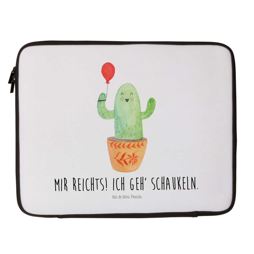 20 x 28 Notebook Tasche  Kaktus Luftballon Notebook Tasche, Laptop, Computertasche, Tasche, Kaktus, Kakteen, Luftballon, Neustart, Freude, Büro, Stress, Büroalltag, Freundin, Freund, Ausbildung, Prüfung