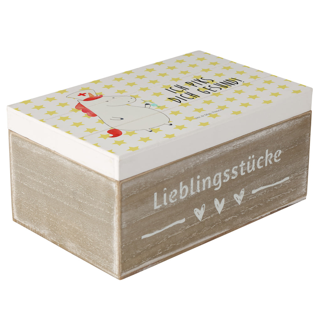 Holzkiste Einhorn Krankenschwester Holzkiste, Kiste, Schatzkiste, Truhe, Schatulle, XXL, Erinnerungsbox, Erinnerungskiste, Dekokiste, Aufbewahrungsbox, Einhorn, Einhörner, Einhorn Deko, Pegasus, Unicorn, Krankenschwester Geschenk, Krankenpfleger Geschenk, Krankenpflegerin, Krankenschwester Dankeschön, Krankenhaus, Ärztin Geschenk