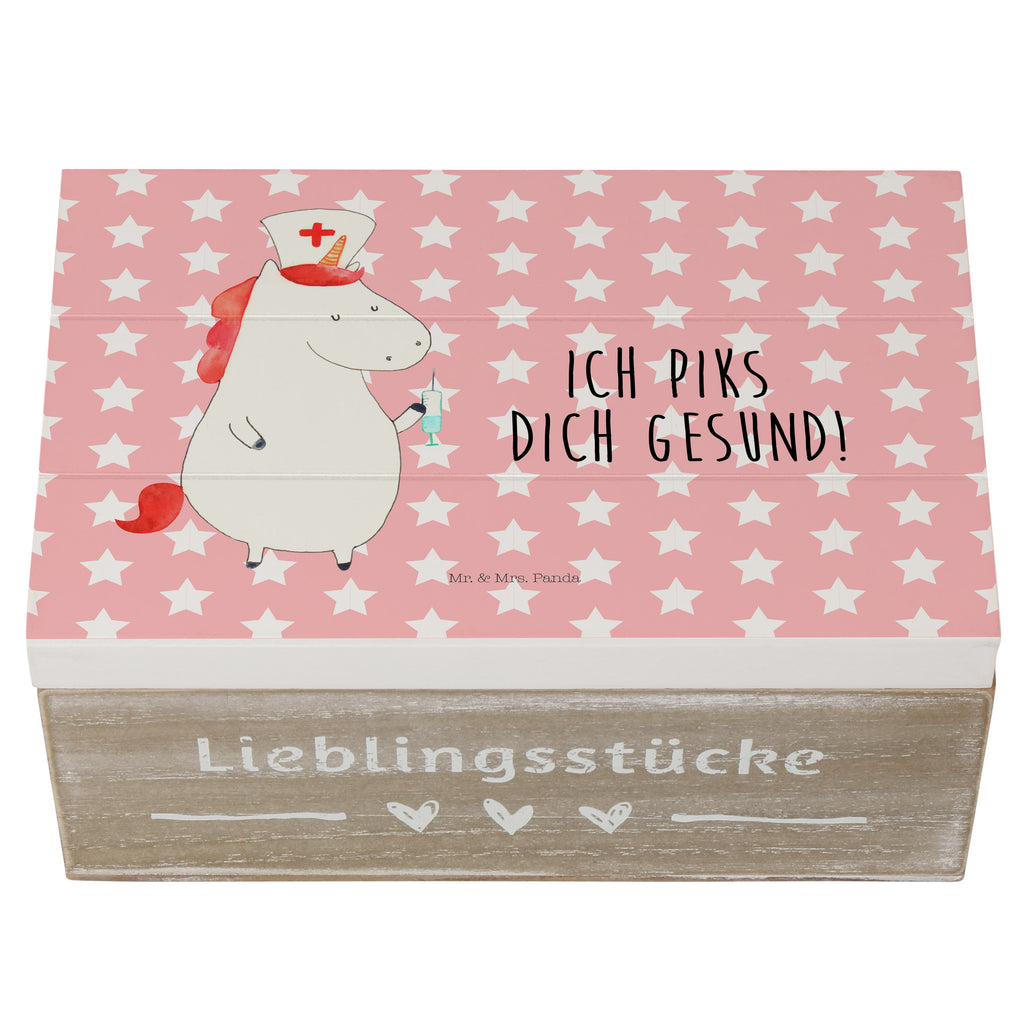 Holzkiste Einhorn Krankenschwester Holzkiste, Kiste, Schatzkiste, Truhe, Schatulle, XXL, Erinnerungsbox, Erinnerungskiste, Dekokiste, Aufbewahrungsbox, Einhorn, Einhörner, Einhorn Deko, Pegasus, Unicorn, Krankenschwester Geschenk, Krankenpfleger Geschenk, Krankenpflegerin, Krankenschwester Dankeschön, Krankenhaus, Ärztin Geschenk