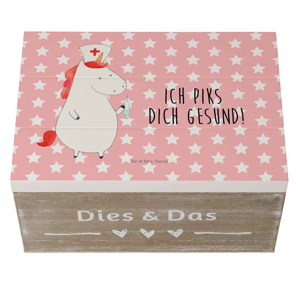 Holzkiste Einhorn Krankenschwester Holzkiste, Kiste, Schatzkiste, Truhe, Schatulle, XXL, Erinnerungsbox, Erinnerungskiste, Dekokiste, Aufbewahrungsbox, Einhorn, Einhörner, Einhorn Deko, Pegasus, Unicorn, Krankenschwester Geschenk, Krankenpfleger Geschenk, Krankenpflegerin, Krankenschwester Dankeschön, Krankenhaus, Ärztin Geschenk