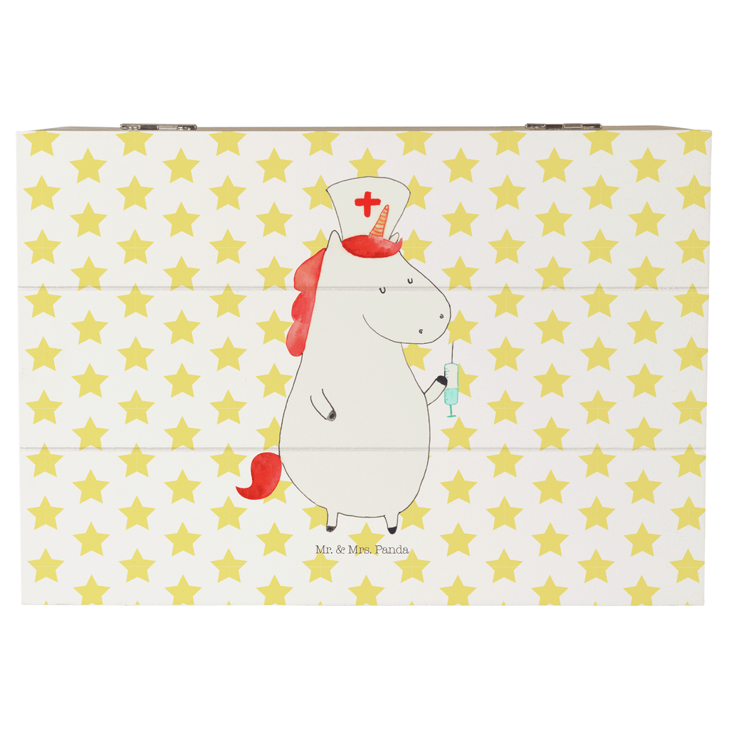 Holzkiste Einhorn Krankenschwester Holzkiste, Kiste, Schatzkiste, Truhe, Schatulle, XXL, Erinnerungsbox, Erinnerungskiste, Dekokiste, Aufbewahrungsbox, Einhorn, Einhörner, Einhorn Deko, Pegasus, Unicorn, Krankenschwester Geschenk, Krankenpfleger Geschenk, Krankenpflegerin, Krankenschwester Dankeschön, Krankenhaus, Ärztin Geschenk