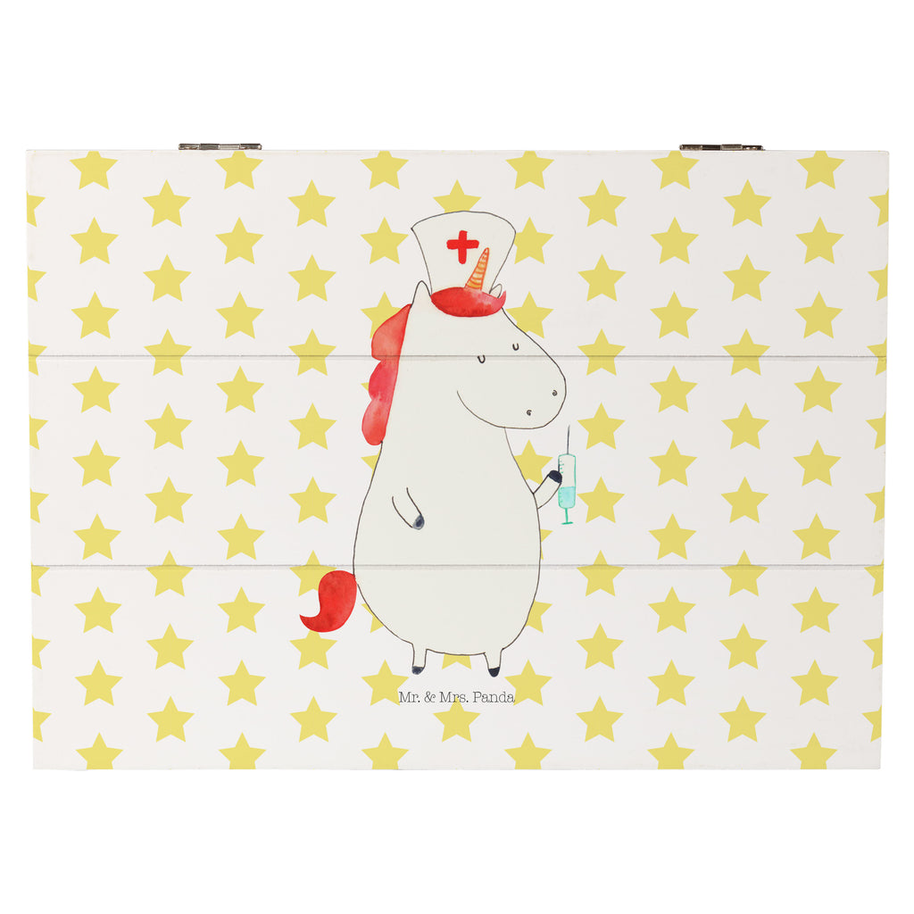Holzkiste Einhorn Krankenschwester Holzkiste, Kiste, Schatzkiste, Truhe, Schatulle, XXL, Erinnerungsbox, Erinnerungskiste, Dekokiste, Aufbewahrungsbox, Einhorn, Einhörner, Einhorn Deko, Pegasus, Unicorn, Krankenschwester Geschenk, Krankenpfleger Geschenk, Krankenpflegerin, Krankenschwester Dankeschön, Krankenhaus, Ärztin Geschenk