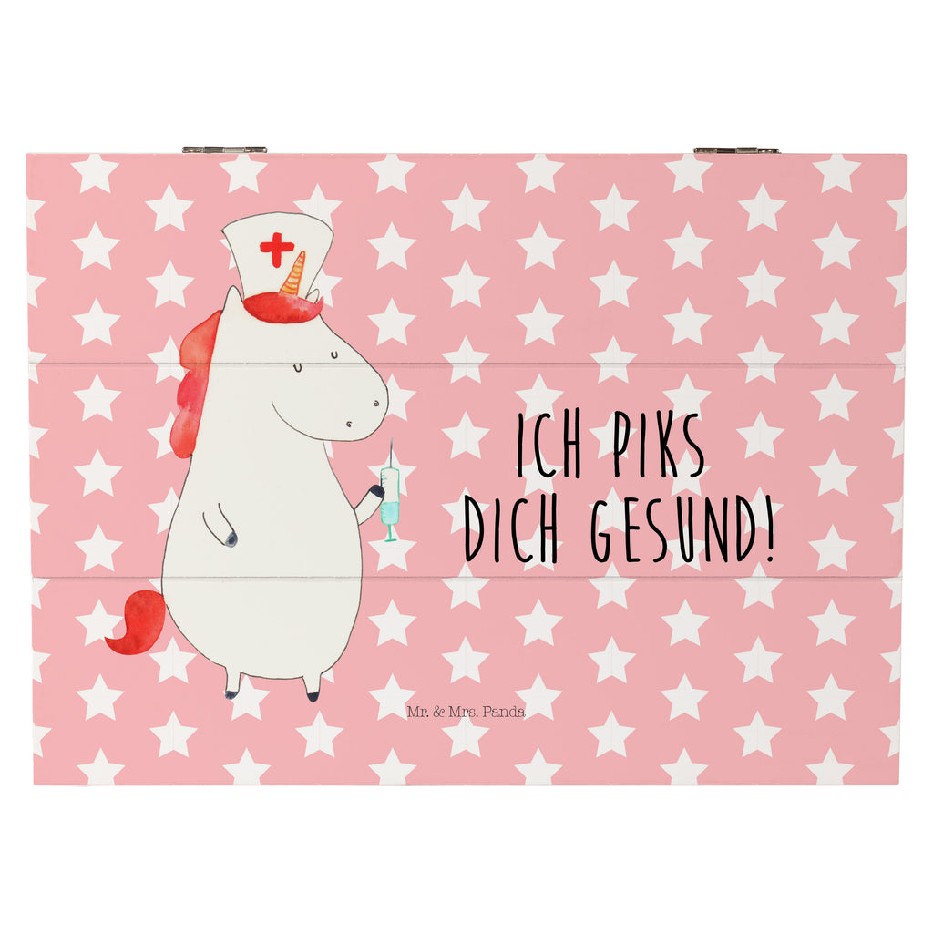 Holzkiste Einhorn Krankenschwester Holzkiste, Kiste, Schatzkiste, Truhe, Schatulle, XXL, Erinnerungsbox, Erinnerungskiste, Dekokiste, Aufbewahrungsbox, Einhorn, Einhörner, Einhorn Deko, Pegasus, Unicorn, Krankenschwester Geschenk, Krankenpfleger Geschenk, Krankenpflegerin, Krankenschwester Dankeschön, Krankenhaus, Ärztin Geschenk