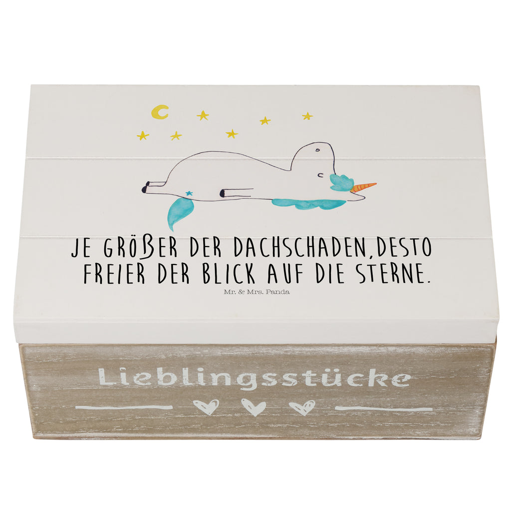 Holzkiste Einhorn Sternenhimmel Holzkiste, Kiste, Schatzkiste, Truhe, Schatulle, XXL, Erinnerungsbox, Erinnerungskiste, Dekokiste, Aufbewahrungsbox, Einhorn, Einhörner, Einhorn Deko, Pegasus, Unicorn, Sterne, Dachschaden, Verrückt, Sternenhimmel