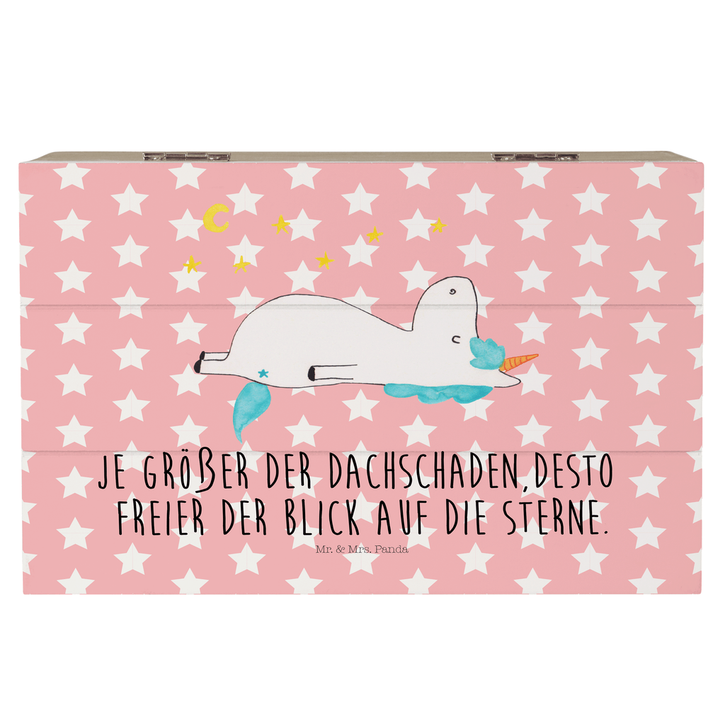 Holzkiste Einhorn Sternenhimmel Holzkiste, Kiste, Schatzkiste, Truhe, Schatulle, XXL, Erinnerungsbox, Erinnerungskiste, Dekokiste, Aufbewahrungsbox, Einhorn, Einhörner, Einhorn Deko, Pegasus, Unicorn, Sterne, Dachschaden, Verrückt, Sternenhimmel