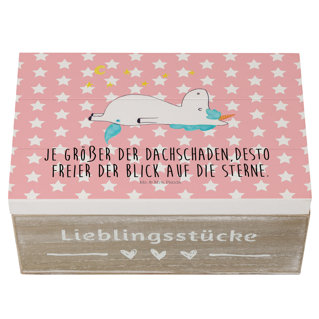 Holzkiste Einhorn Sternenhimmel Holzkiste, Kiste, Schatzkiste, Truhe, Schatulle, XXL, Erinnerungsbox, Erinnerungskiste, Dekokiste, Aufbewahrungsbox, Einhorn, Einhörner, Einhorn Deko, Pegasus, Unicorn, Sterne, Dachschaden, Verrückt, Sternenhimmel