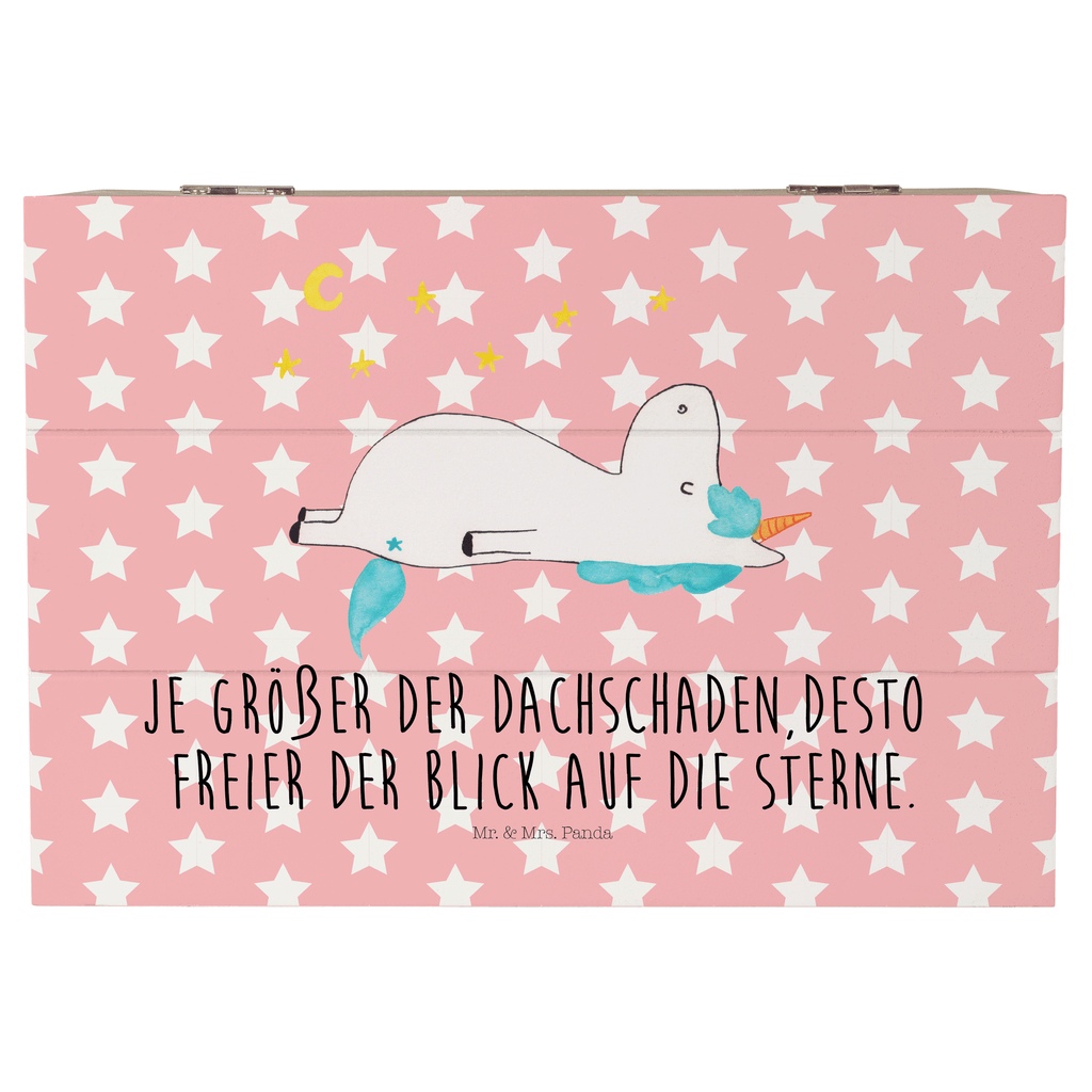 Holzkiste Einhorn Sternenhimmel Holzkiste, Kiste, Schatzkiste, Truhe, Schatulle, XXL, Erinnerungsbox, Erinnerungskiste, Dekokiste, Aufbewahrungsbox, Einhorn, Einhörner, Einhorn Deko, Pegasus, Unicorn, Sterne, Dachschaden, Verrückt, Sternenhimmel
