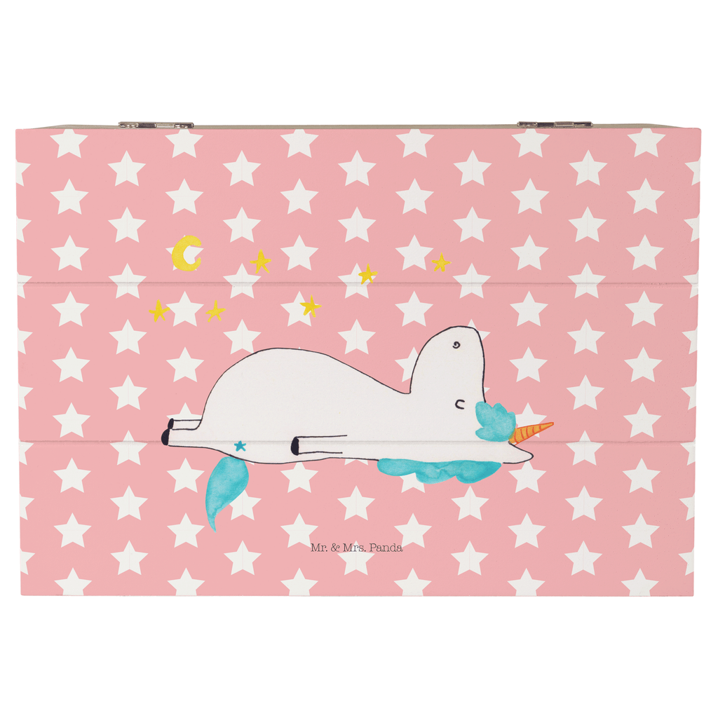 Holzkiste Einhorn Sternenhimmel Holzkiste, Kiste, Schatzkiste, Truhe, Schatulle, XXL, Erinnerungsbox, Erinnerungskiste, Dekokiste, Aufbewahrungsbox, Einhorn, Einhörner, Einhorn Deko, Pegasus, Unicorn, Sterne, Dachschaden, Verrückt, Sternenhimmel