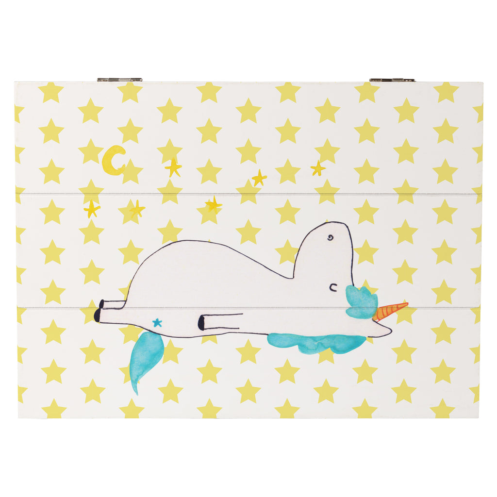 Holzkiste Einhorn Sternenhimmel Holzkiste, Kiste, Schatzkiste, Truhe, Schatulle, XXL, Erinnerungsbox, Erinnerungskiste, Dekokiste, Aufbewahrungsbox, Einhorn, Einhörner, Einhorn Deko, Pegasus, Unicorn, Sterne, Dachschaden, Verrückt, Sternenhimmel