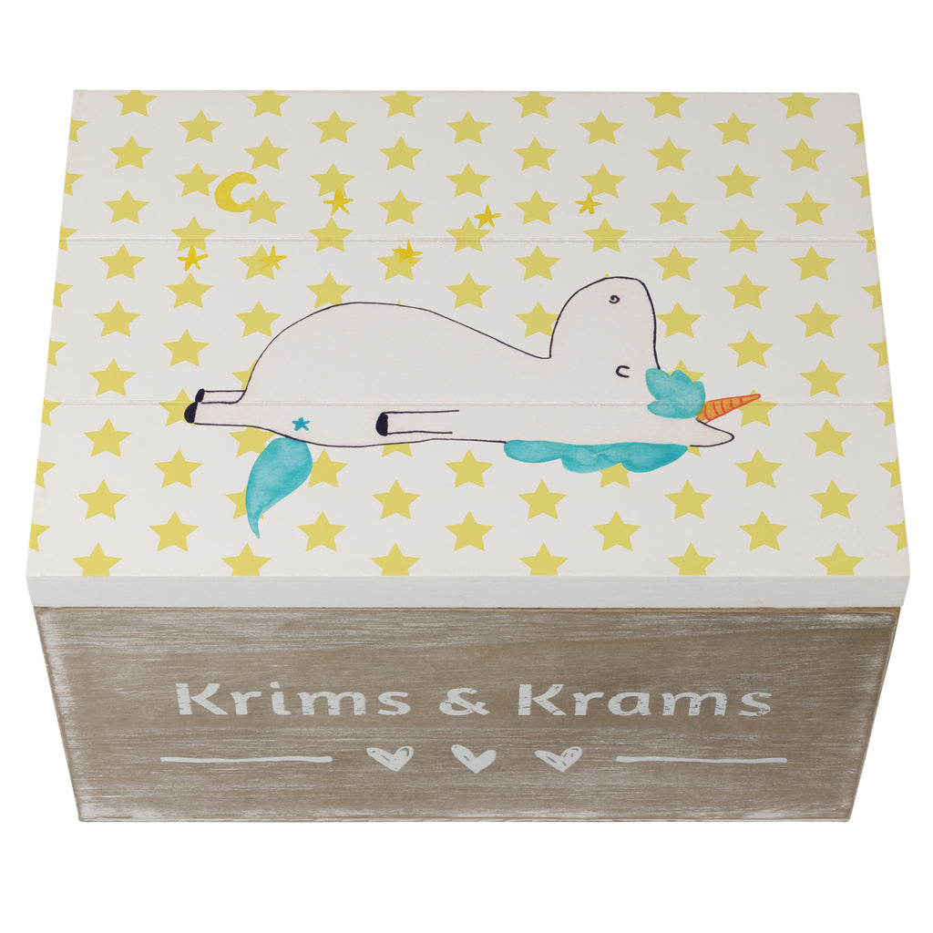 Holzkiste Einhorn Sternenhimmel Holzkiste, Kiste, Schatzkiste, Truhe, Schatulle, XXL, Erinnerungsbox, Erinnerungskiste, Dekokiste, Aufbewahrungsbox, Einhorn, Einhörner, Einhorn Deko, Pegasus, Unicorn, Sterne, Dachschaden, Verrückt, Sternenhimmel