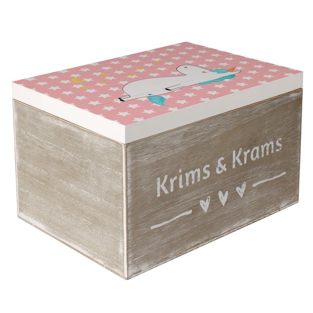 Holzkiste Einhorn Sternenhimmel Holzkiste, Kiste, Schatzkiste, Truhe, Schatulle, XXL, Erinnerungsbox, Erinnerungskiste, Dekokiste, Aufbewahrungsbox, Einhorn, Einhörner, Einhorn Deko, Pegasus, Unicorn, Sterne, Dachschaden, Verrückt, Sternenhimmel