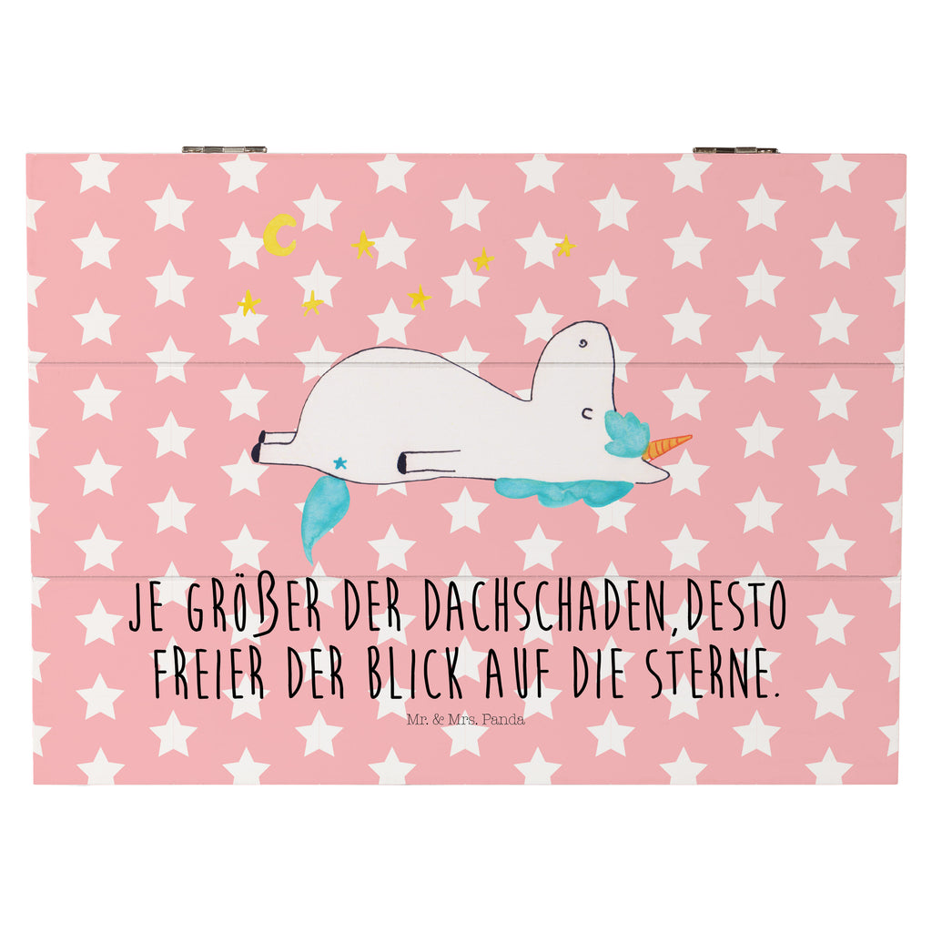 Holzkiste Einhorn Sternenhimmel Holzkiste, Kiste, Schatzkiste, Truhe, Schatulle, XXL, Erinnerungsbox, Erinnerungskiste, Dekokiste, Aufbewahrungsbox, Einhorn, Einhörner, Einhorn Deko, Pegasus, Unicorn, Sterne, Dachschaden, Verrückt, Sternenhimmel
