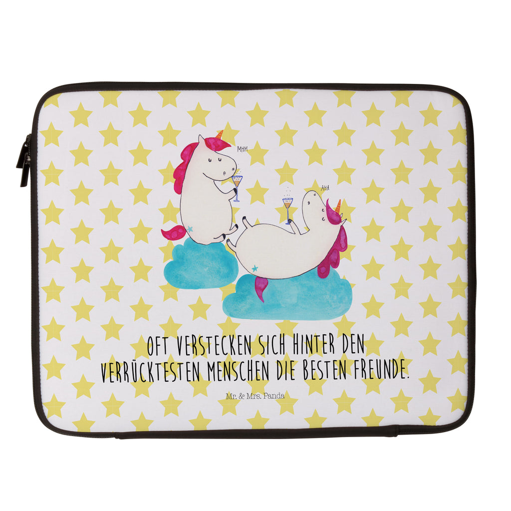 20 x 28 Notebook Tasche  Einhörner Sekt Notebook Tasche, Laptop, Computertasche, Tasche, Einhorn, Einhörner, Einhorn Deko, Pegasus, Unicorn, Freundinnen, Freundin, BFF, Sekt, Mädelsabend, Spaß, Party, Korken, Anstoßen, Beste