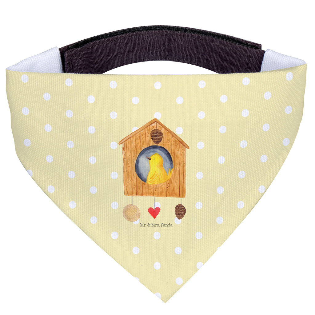 Hundehalstuch S Vogelhaus sweet Home Hundehalstuch, Halstuch, Hunde, Tuch, klein, kleine Hunde, Tiermotive, Gute Laune, lustige Sprüche, Tiere, Vogelhaus, Vogel, Home sweet Home, Einzug, Umzug, Geschenk, Einzugsgeschenk, Hausbau, Haus