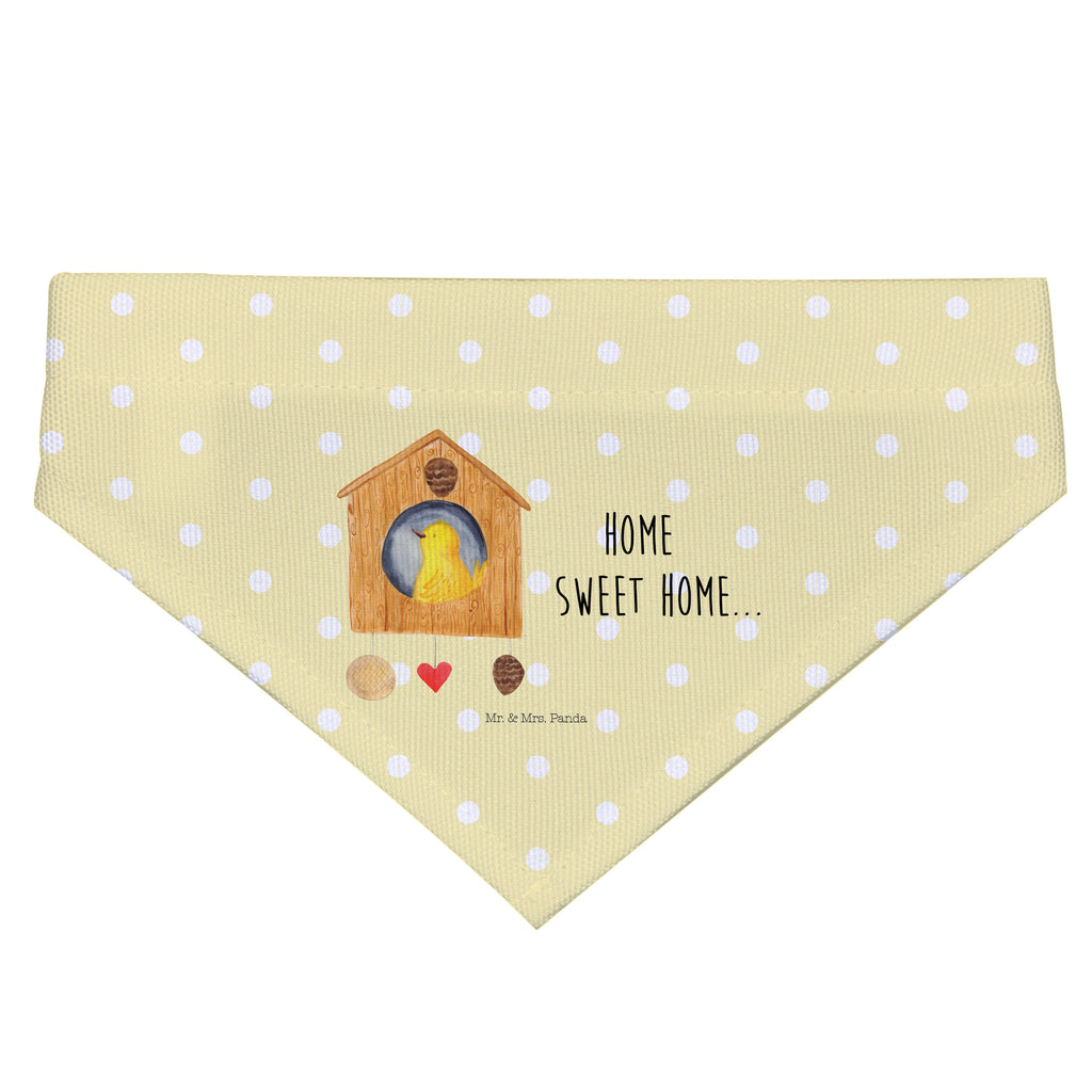 Hundehalstuch S Vogelhaus sweet Home Hundehalstuch, Halstuch, Hunde, Tuch, klein, kleine Hunde, Tiermotive, Gute Laune, lustige Sprüche, Tiere, Vogelhaus, Vogel, Home sweet Home, Einzug, Umzug, Geschenk, Einzugsgeschenk, Hausbau, Haus