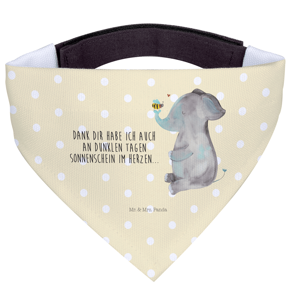 Hundehalstuch L Elefant & Biene Hundehalstuch, Halstuch, Hunde, Tuch, groß, große Hunde, Tiermotive, Gute Laune, lustige Sprüche, Tiere, Elefant, Biene, Liebe, Liebesbeweis, Jahrestag, Liebesgeschenk, Heiratsantrag, Hochzeitsgeschenk, Liebesspruch