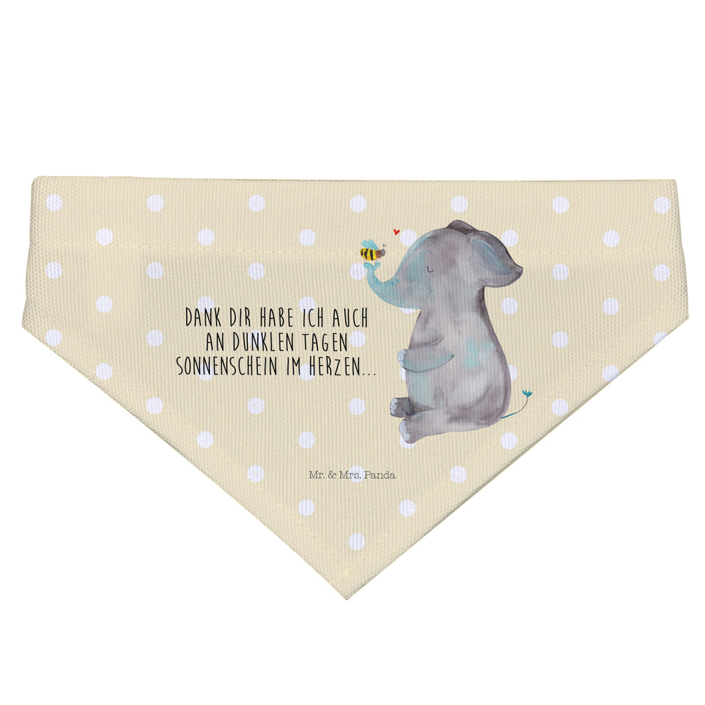 Hundehalstuch L Elefant & Biene Hundehalstuch, Halstuch, Hunde, Tuch, groß, große Hunde, Tiermotive, Gute Laune, lustige Sprüche, Tiere, Elefant, Biene, Liebe, Liebesbeweis, Jahrestag, Liebesgeschenk, Heiratsantrag, Hochzeitsgeschenk, Liebesspruch