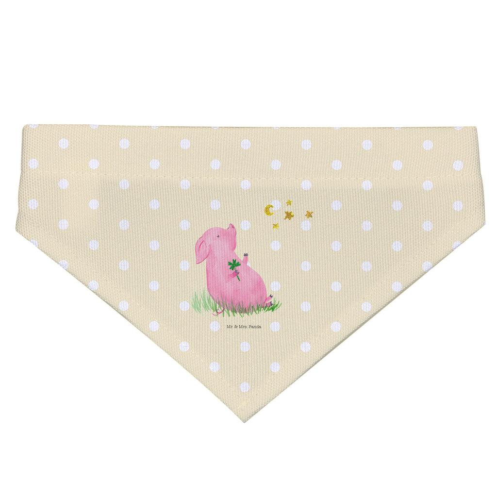 Hundehalstuch S Glücksschwein Hundehalstuch, Halstuch, Hunde, Tuch, klein, kleine Hunde, Tiermotive, Gute Laune, lustige Sprüche, Tiere, Glücksschwein. Glück, Schwein, Schweinchen, Sterne, Sernchen, Ziele, Träume, Motivation, Glücksbringer