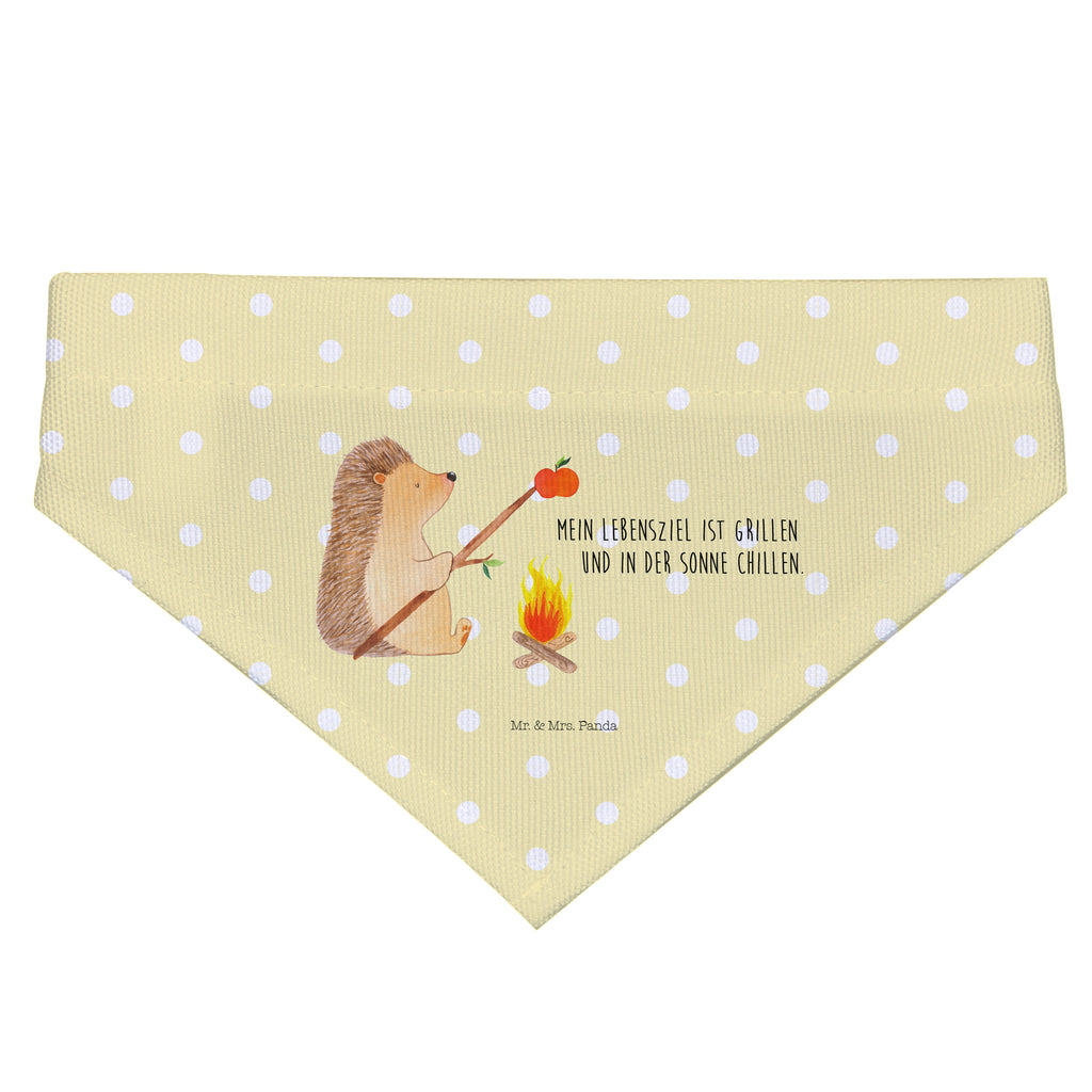 Hundehalstuch S Igel grillt Hundehalstuch, Halstuch, Hunde, Tuch, klein, kleine Hunde, Tiermotive, Gute Laune, lustige Sprüche, Tiere, Igel, Grillen, Ziele, Motivation, arbeitslos, Sinn des Lebens, Spruch