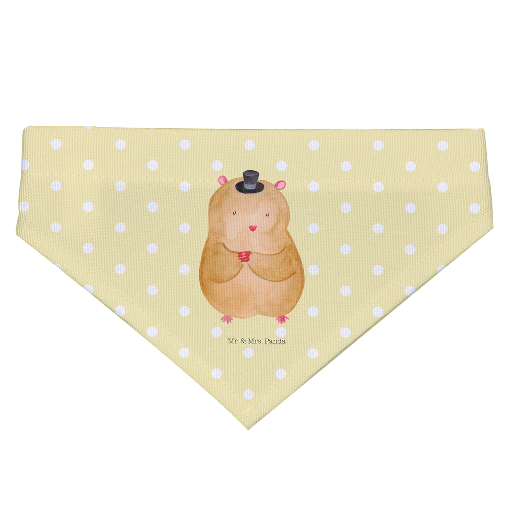 Hundehalstuch M Hamster mit Hut Hundehalstuch, Halstuch, Hunde, Tuch, mittel, mittelgroße Hunde, Tiermotive, Gute Laune, lustige Sprüche, Tiere, Hamster, Hut, Magier, Zylinder, Zwerghamster, Zauberer, Houdini