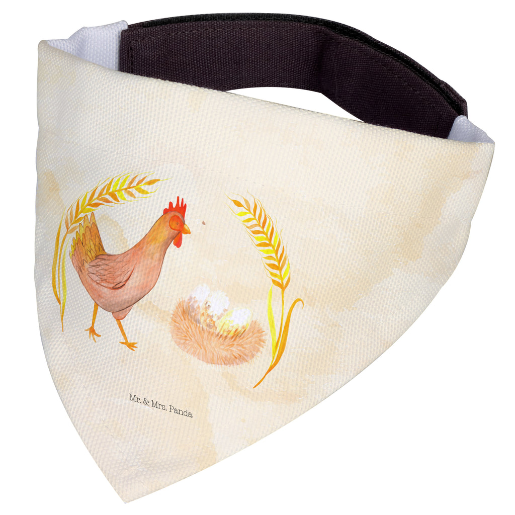 Hundehalstuch L Huhn stolz Hundehalstuch, Halstuch, Hunde, Tuch, groß, große Hunde, Bauernhof, Hoftiere, Landwirt, Landwirtin, Hahn, Henne, Hühner, Eier, Hof, Landleben, Motivation, Geburt, Magie, Spruch, Schwangerschaft