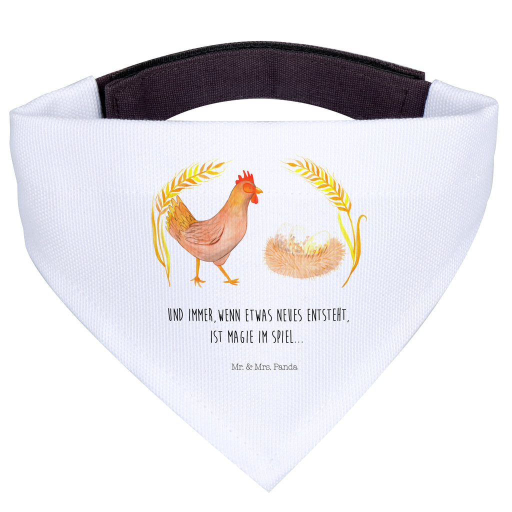Hundehalstuch L Huhn stolz Hundehalstuch, Halstuch, Hunde, Tuch, groß, große Hunde, Bauernhof, Hoftiere, Landwirt, Landwirtin, Hahn, Henne, Hühner, Eier, Hof, Landleben, Motivation, Geburt, Magie, Spruch, Schwangerschaft