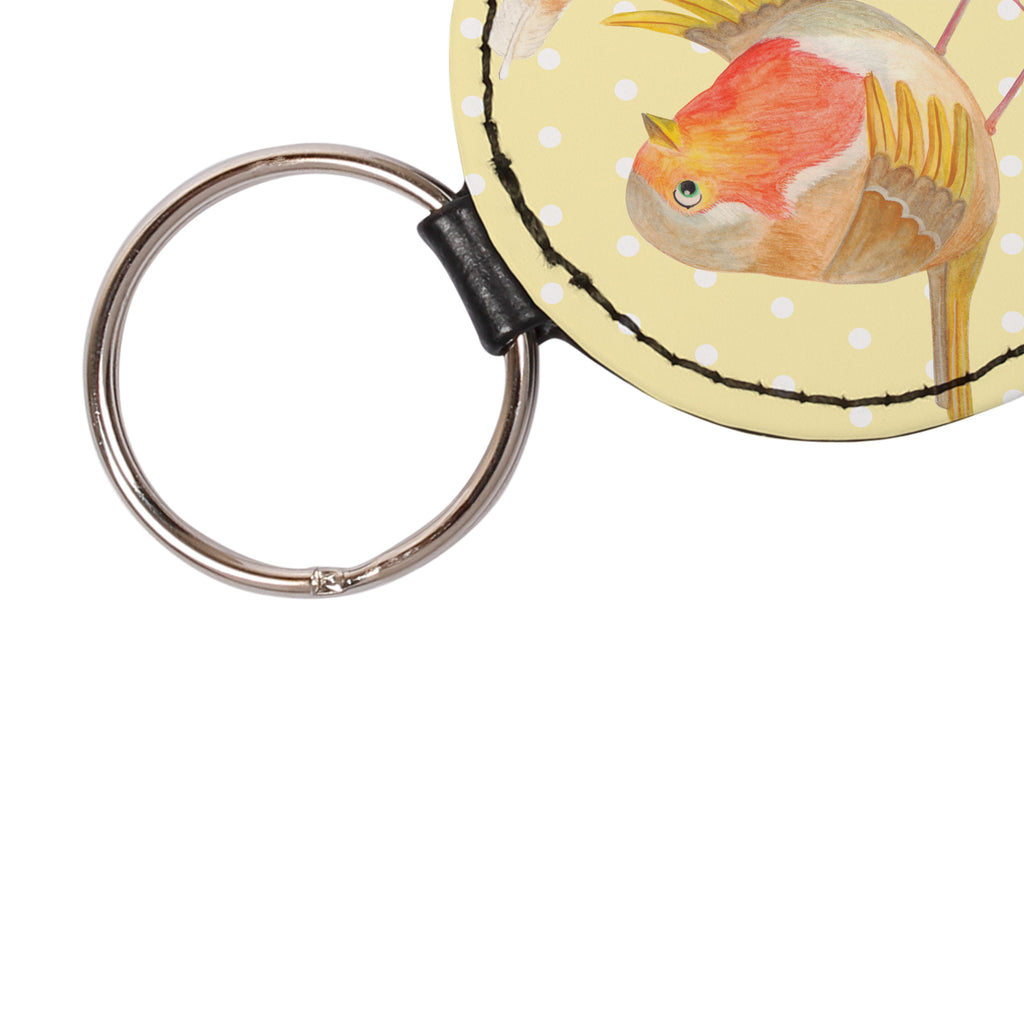 Rund Schlüsselanhänger Rotkehlchen mit Federn Schlüsselanhänger, Anhänger, Taschenanhänger, Glücksbringer, Schutzengel, Tiermotive, Gute Laune, lustige Sprüche, Tiere, What if i fall, Rotkehlchen, Spruch Motivation, Spruch Mut, Vogel, Motivation Sprüche, Motivationsbilder, fliegen